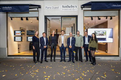 Paris Ouest Sotheby’s International Realty opens its new agency on Place Victor Hugo